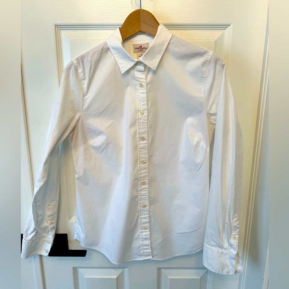 J. Crew Classic white button-up